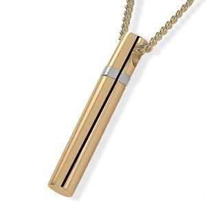 Urnwebshop Gouden Assieraad Buisje