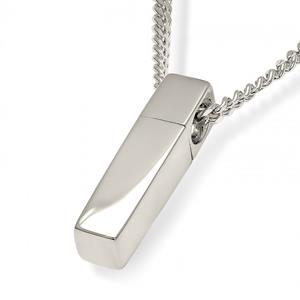 Urnwebshop Zilver Vierkant Buisvormig Assieraad