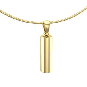 Urnwebshop Ashanger Rond Buisje Goud
