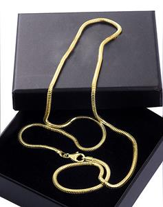 Urnwebshop Gouden Slangen Collier Large