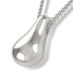 Urnwebshop Zilveren Ashanger Traan inclusief Collier