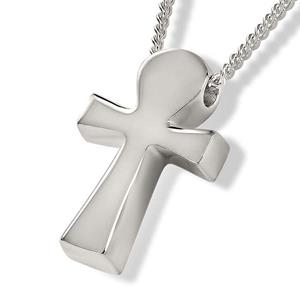 Urnwebshop Zilveren Ashanger Ankh inclusief Collier