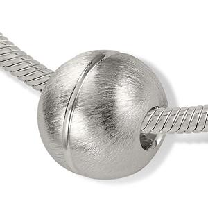 Urnwebshop Zilveren Ashanger Bolvorm inclusief Collier