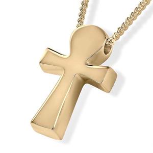 Urnwebshop Gouden Ashanger Ankh inclusief Collier