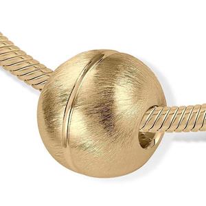 Urnwebshop Gouden Ashanger Bolvormig IJsmat Goud inclusief Collier