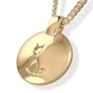 Urnwebshop Rond Bol Assieraad Katje Goud