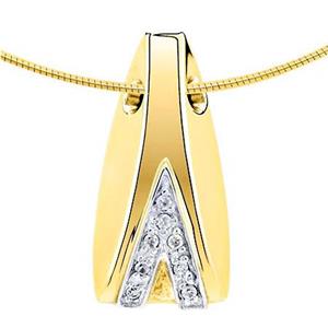 Urnwebshop Assieraad Gouden Mossel met 8 Diamantjes