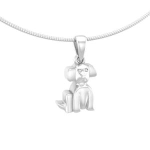 Urnwebshop Witgouden Ashanger Hondje