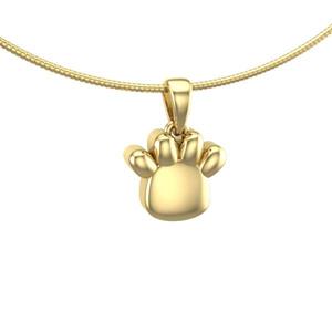 Urnwebshop Ashanger Pootafdruk Goud