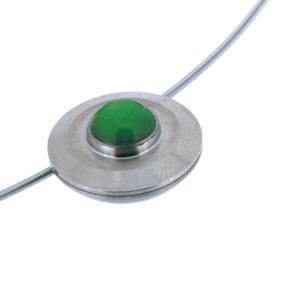 Urnwebshop Exclusief Design Asmedaillon met Jade
