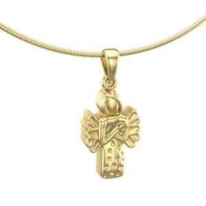 Urnwebshop Assieraad Engel Goud
