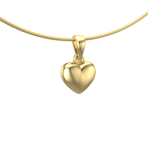 Urnwebshop Gouden Ashanger Klein Hartje