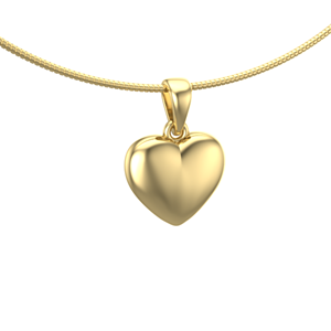 Urnwebshop Ashanger Middenmaat Hartje Goud