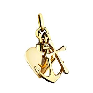 Urnwebshop Kleine Gouden Geloof-Hoop-Liefde Ashanger