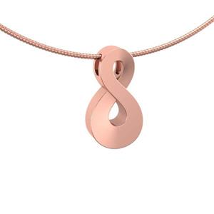 Urnwebshop Assieraad Infinity Rozegoud