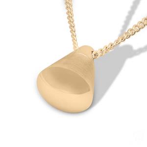 Urnwebshop Gouden Gedenksieraad Kegeltje