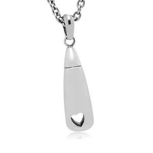Urnwebshop Assieraad Kegel Hart, inclusief Collier