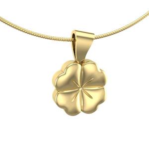 Urnwebshop Gouden Ashanger Klaver