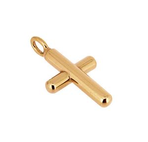 Urnwebshop Ashanger Rond Kruis Goud