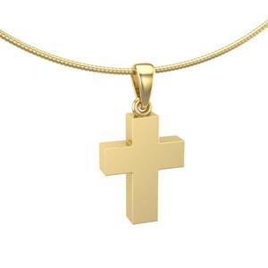 Urnwebshop Gouden Ashanger Kruis
