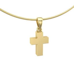 Urnwebshop Gouden Assieraad Kruisje