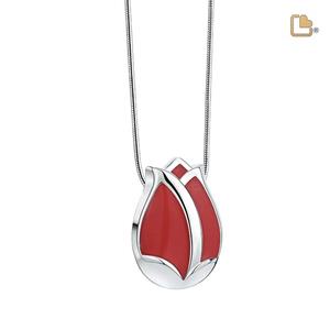 Urnwebshop Ashanger Tulp Rood, inclusief Design Slangencollier