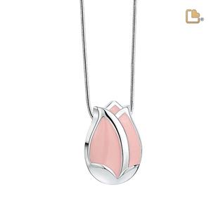 Urnwebshop Ashanger Tulp Roze, inclusief Design Slangencollier
