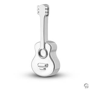 Urnwebshop Zilveren Ashanger Gitaar