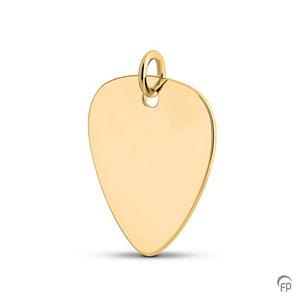 Urnwebshop Gouden Ashanger Plectrum, Zonder Askamer