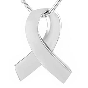 Urnwebshop Assieraad Zilver Ribbon, inclusief Slangencollier
