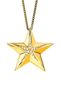 Urnwebshop Ashanger Gouden Ster met Briljanten