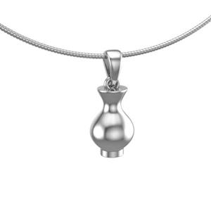 Urnwebshop Ashanger Zilver Urntje