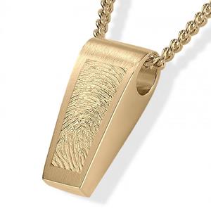 Urnwebshop Rechte Gouden Vingerafdruk Ashanger