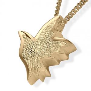Urnwebshop Gouden Vingerafdruk Ashanger Vredesduif