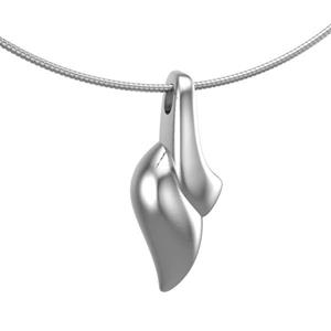 Urnwebshop Ashanger Fantasie Vlam Zilver