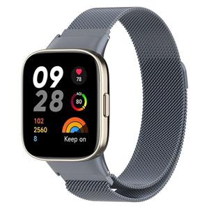 Strap-it Redmi Watch 3 Milanese band (space grey)