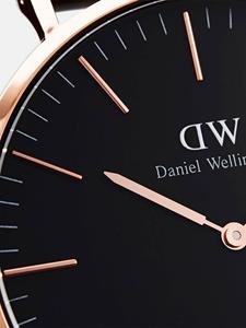 Daniel Wellington Classic Sheffield horloge - Zwart