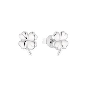 amor Oorbellen voor dames, 925 Sterling zilver | klaverblad