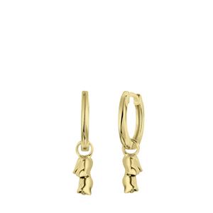Lucardi Oorbellen 'Mei' Zilver