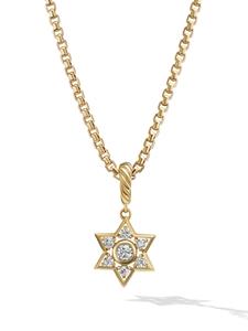 David Yurman 18kt geelgouden Star of David hanger