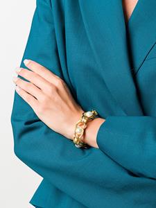 Coup De Coeur armband met vloeiende parels - Goud