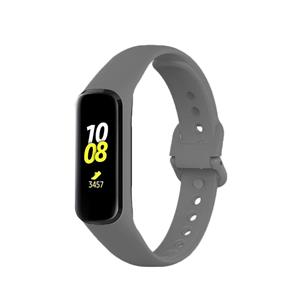 Strap-it Samsung Galaxy Fit 2 siliconen bandje (donkergrijs)