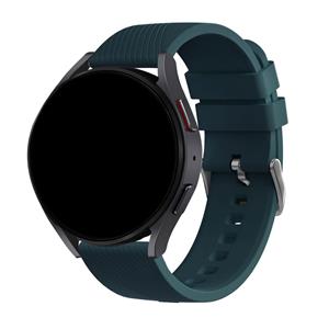 Bandz Amazfit GTS 4 siliconen band 'Deluxe' (donkergroen)