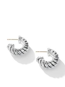 David Yurman Zilveren oorringen