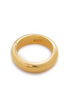 Monica Vinader D-vormige ring - Goud