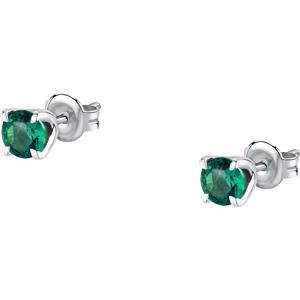 Live Diamond Oorknopjes Witgoud, gerecycleerd 375