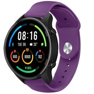 Strap-it Xiaomi Mi Watch sport band (paars)