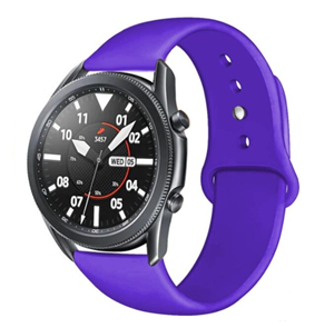 Strap-it Samsung Galaxy Watch 3 sport band 45mm (paars)