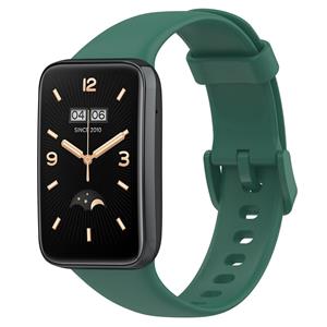 Strap-it Xiaomi Smart Band 7 Pro siliconen bandje (donkergroen)
