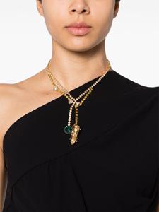 Marni double-pendant necklace - Goud